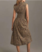 Load image into Gallery viewer, Tractr dress leopard
