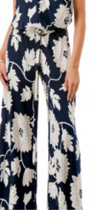 Flowers navy