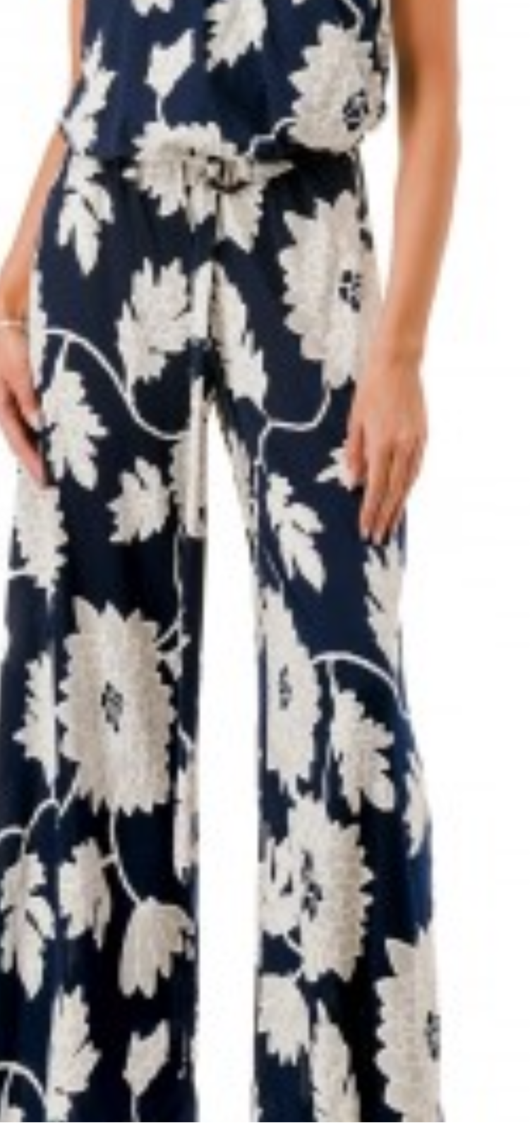 Flowers navy