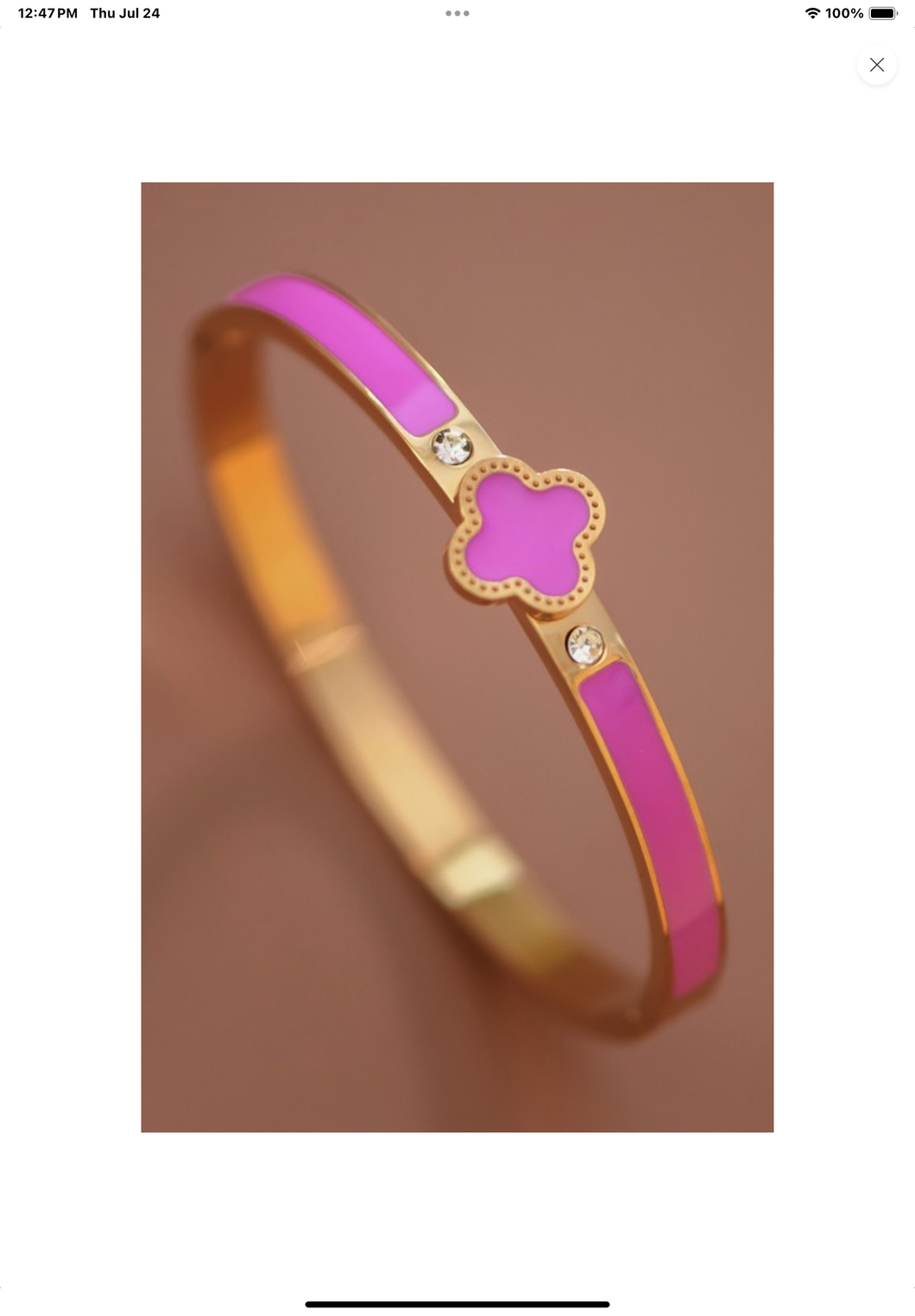 Bracelet pink