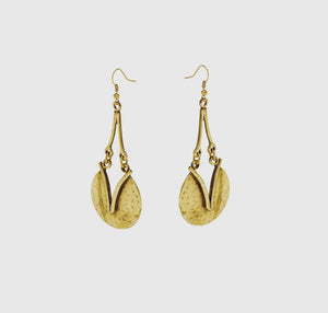Handmade Pewter Earring