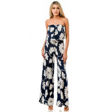 Load image into Gallery viewer, Flowers navy
