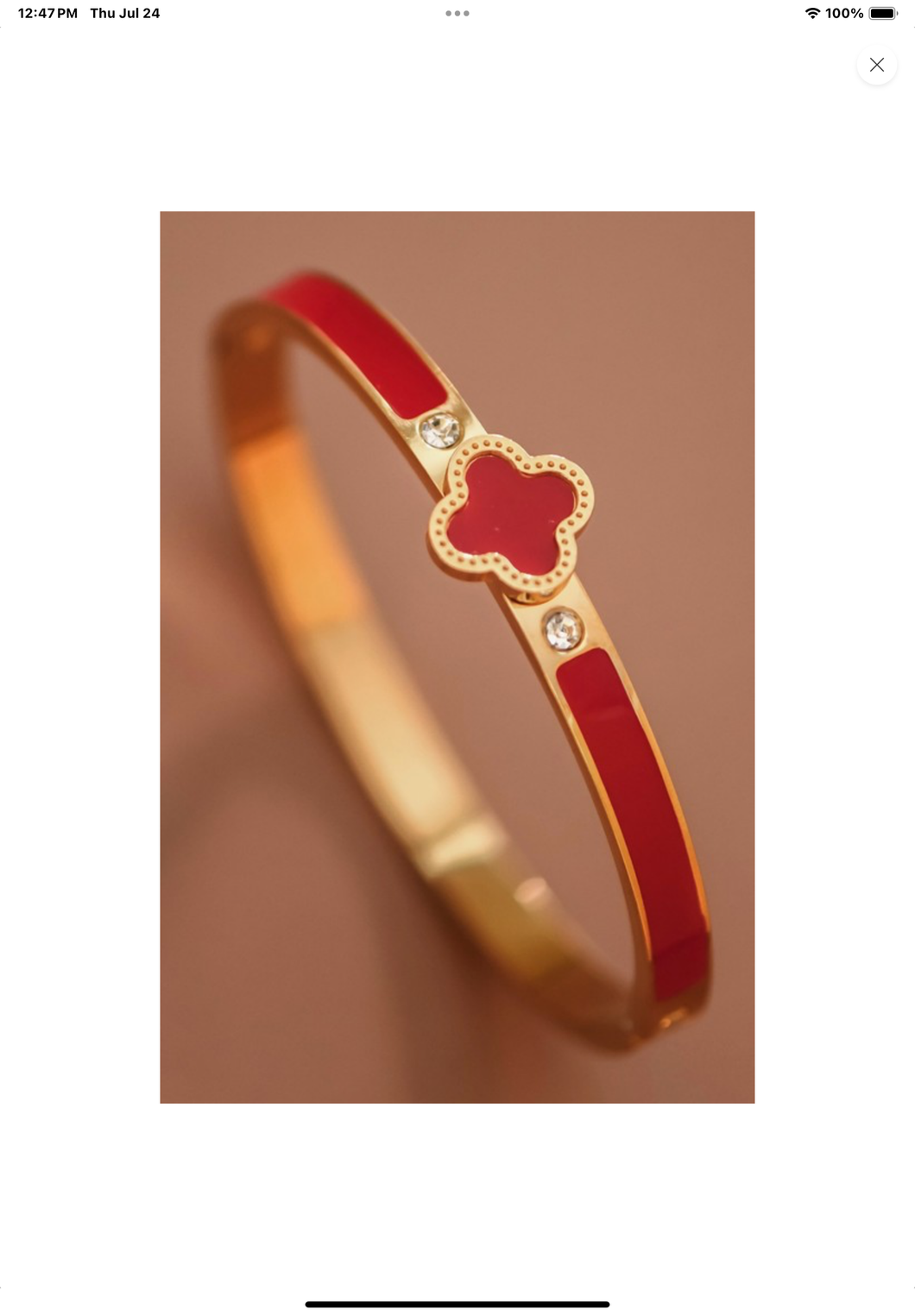 Bracelet red