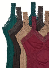 Load image into Gallery viewer, LACE TRIM CAMI one size
