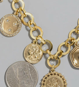 coin necklace