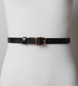 SKINNY BLACK BELT