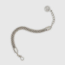 Load image into Gallery viewer, Handmade Pewter Beaded Bracelet
