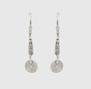 Handmade Pewter Earring