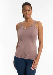 LACE TRIM CAMI one size