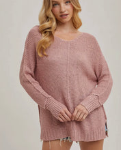 Load image into Gallery viewer, Reversed stitch  sweater
