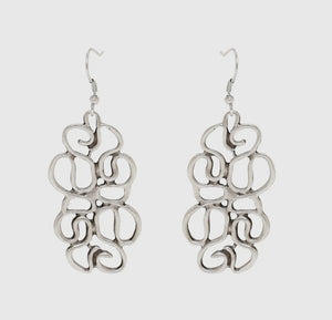 Handmade Pewter Earring