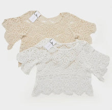 Load image into Gallery viewer, Crochet white
