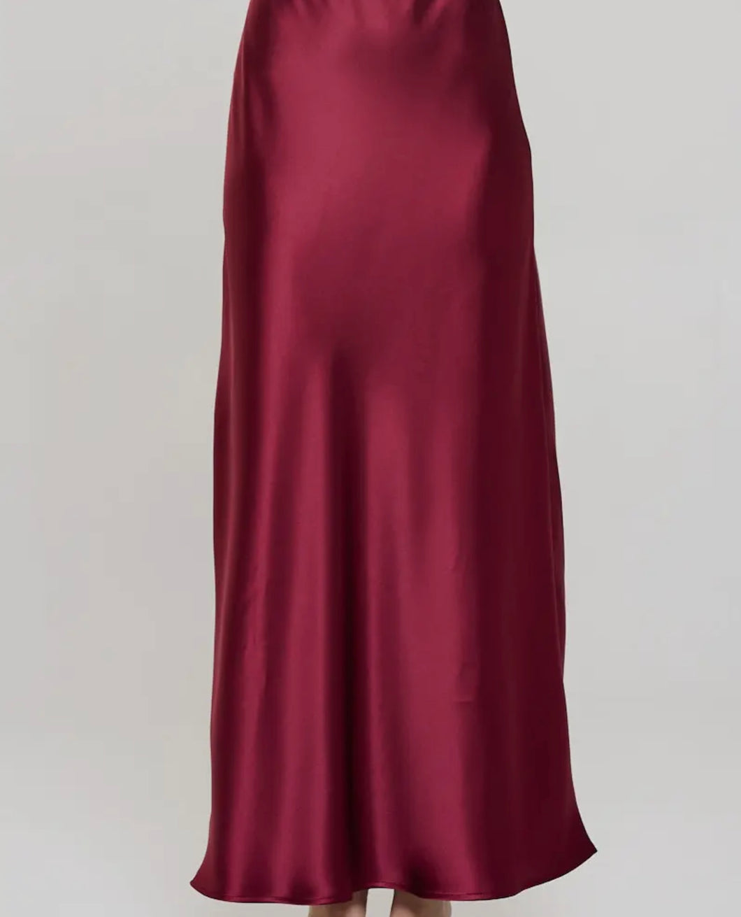 Satin maxi