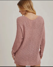 Load image into Gallery viewer, Reversed stitch  sweater
