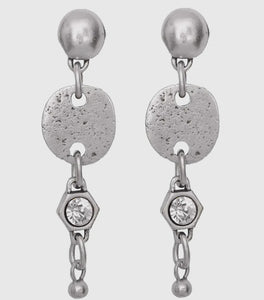 Handmade Pewter Earring