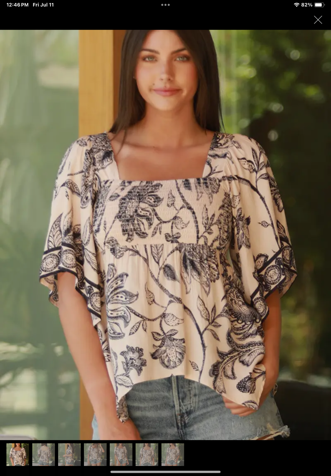 Boho top