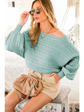 Load image into Gallery viewer, Cable sweater
