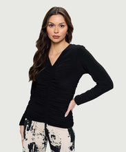 Load image into Gallery viewer, Ruched black
