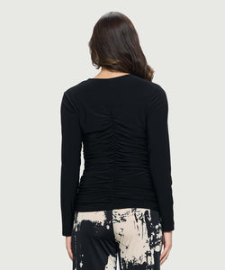 Ruched black