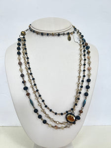 BEADED NECKLACE (TWO IN 1)