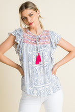 Load image into Gallery viewer, Pink tassel top
