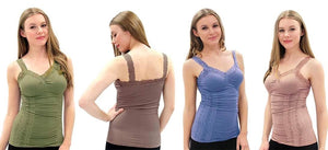 LACE TRIM CAMI one size