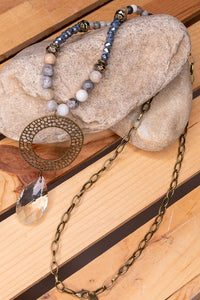 Circle necklace